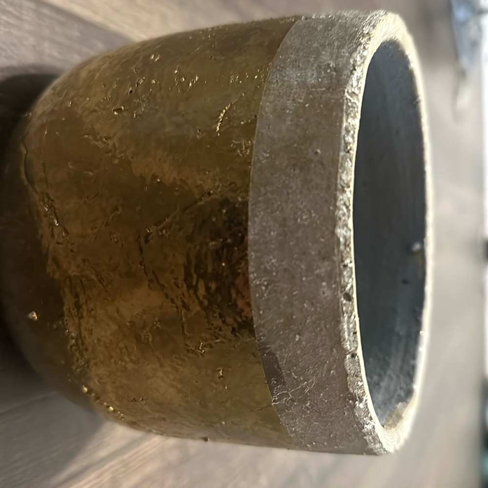 Garden shopper Gold pot